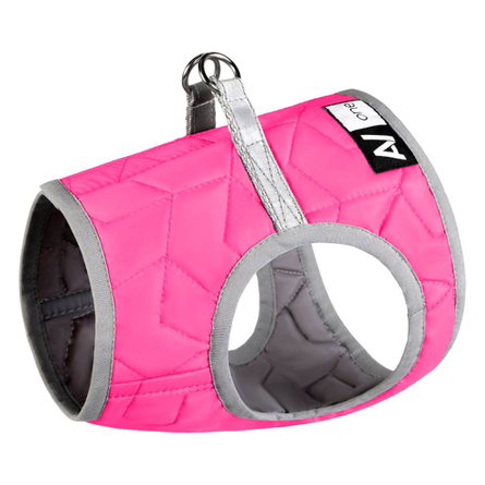 Collar AiryVest One XS2 Мягкая шлейка для собак, розовая – интернет-магазин Ле’Муррр