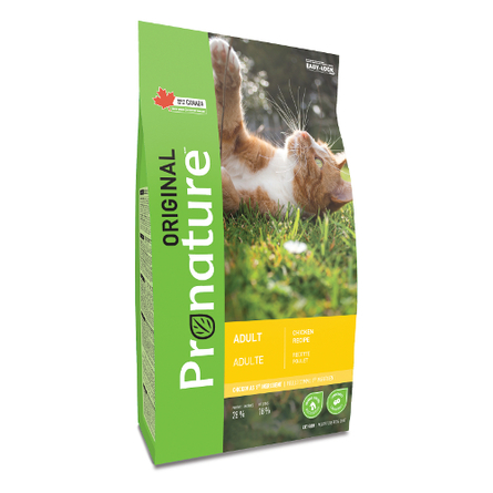 Pronature Original NEW Сухой корм для взрослых кошек (с курицей) – интернет-магазин Ле’Муррр
