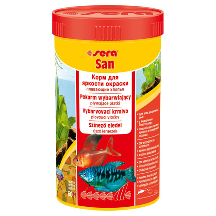 Sera San корм для улучшения окраски рыб – интернет-магазин Ле’Муррр