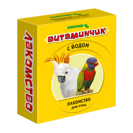 Витаминчик витаминное лакомство для птиц – интернет-магазин Ле’Муррр